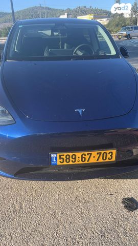 מודעת רכב טסלה מודל Y