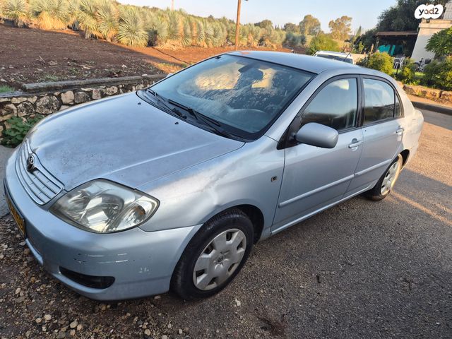 מודעת רכב טויוטה קורולה