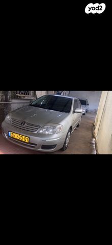 מודעת רכב טויוטה קורולה