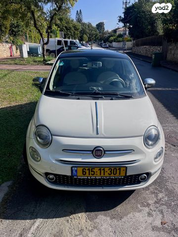 מודעת רכב פיאט 500