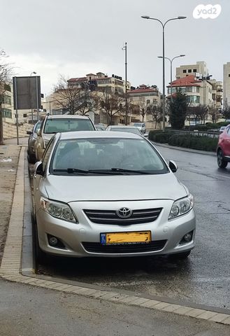 מודעת רכב טויוטה קורולה