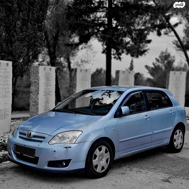 מודעת רכב טויוטה קורולה