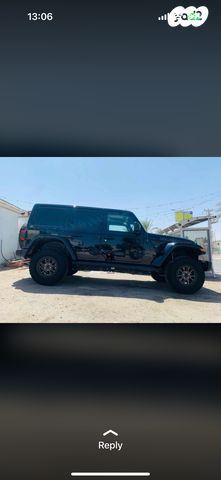 מודעת רכב ג'יפ רנגלר