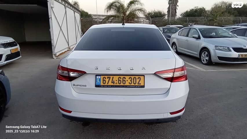 מודעת רכב סקודה סופרב