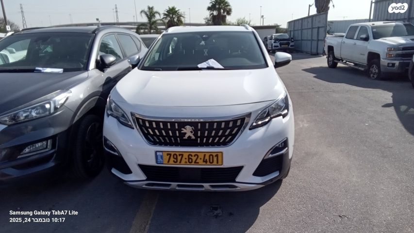 מודעת רכב פיג'ו 5008