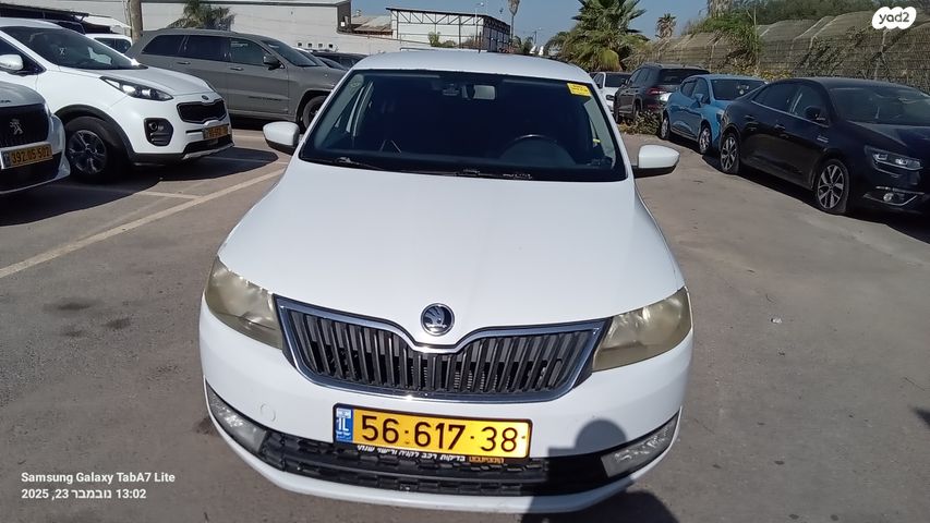 מודעת רכב סקודה ראפיד