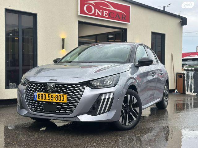 מודעת רכב פיג'ו 208