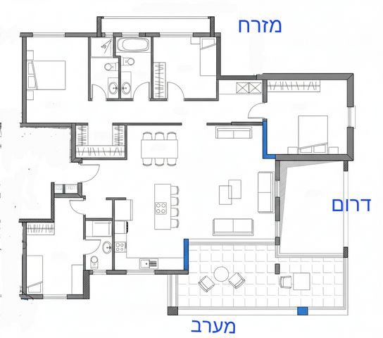 דירה, סוקולוב 1, מרכז דרום, רעננה