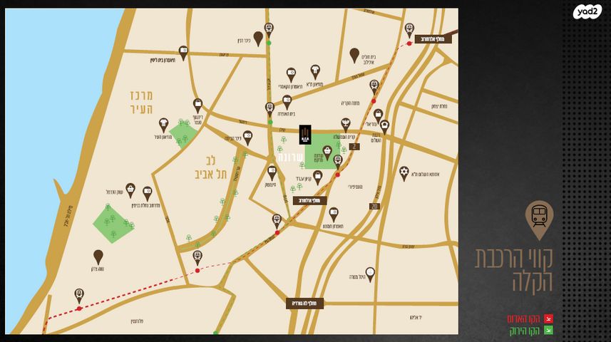 גג/ פנטהאוז, ליאונרדו דה וינצ'י 8, גני שרונה, קרית הממשלה, תל אביב יפו