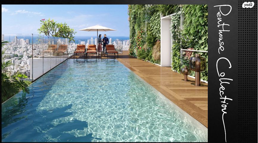 גג/ פנטהאוז, ליאונרדו דה וינצ'י 8, גני שרונה, קרית הממשלה, תל אביב יפו