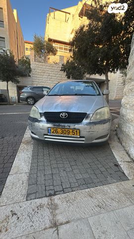 מודעת רכב טויוטה קורולה