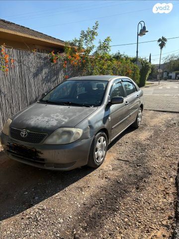 מודעת רכב טויוטה קורולה