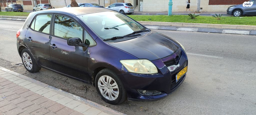 מודעת רכב טויוטה אוריס