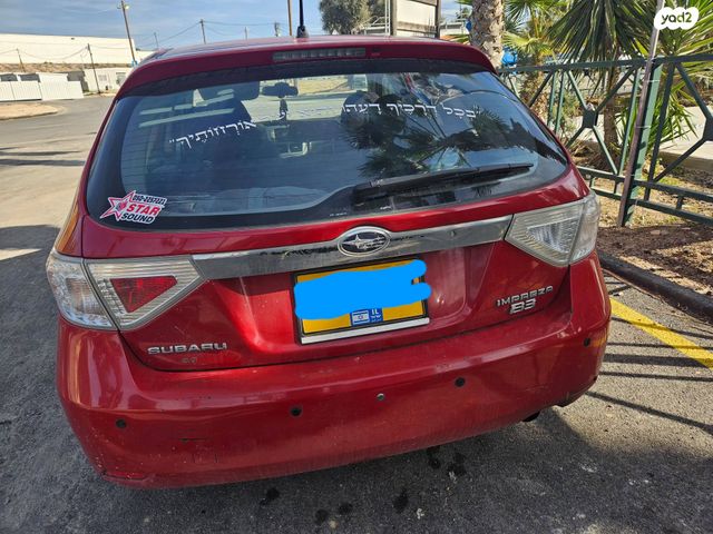 מודעת רכב סובארו אימפרזה