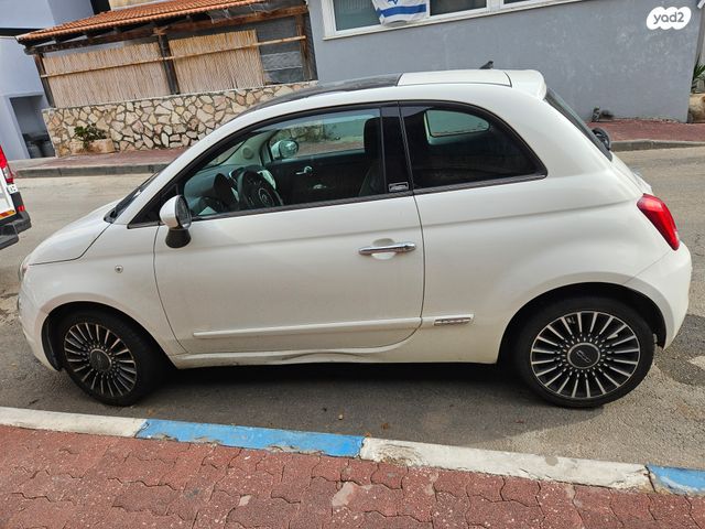 מודעת רכב פיאט 500