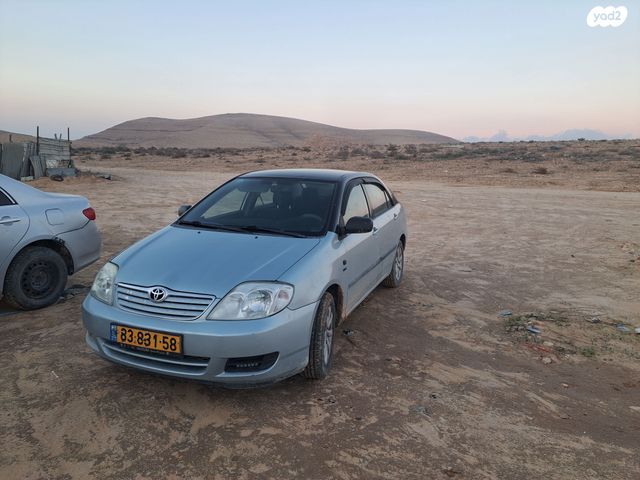 מודעת רכב טויוטה קורולה