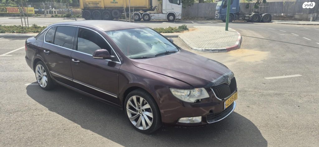 מודעת רכב סקודה סופרב