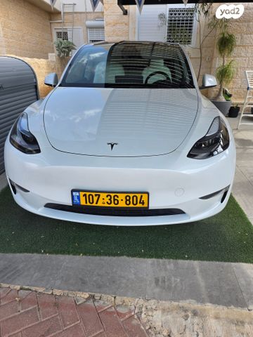 מודעת רכב טסלה מודל Y
