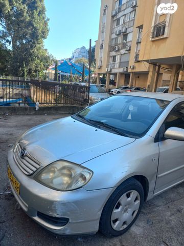 מודעת רכב טויוטה קורולה