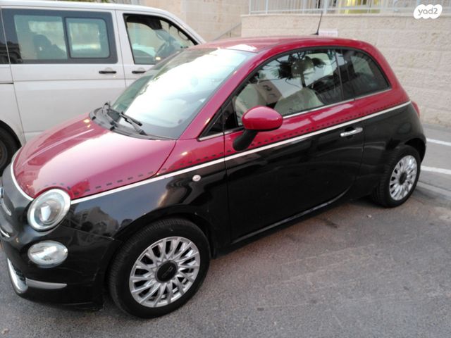 מודעת רכב פיאט 500