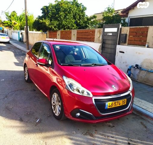 מודעת רכב פיג'ו 208