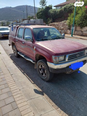 מודעת רכב טויוטה היילקס