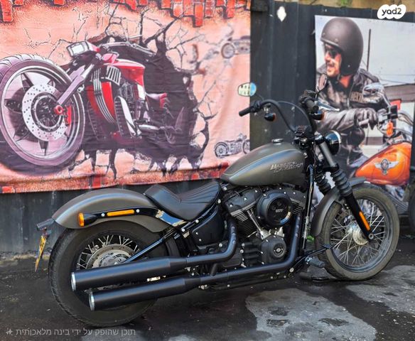 מודעת רכב הרלי דיווידסון סטריט בוב 107