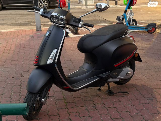 מודעת רכב פיאג'ו וספה ספרינט 125