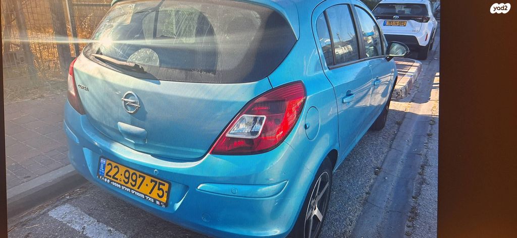 מודעת רכב אופל קורסה