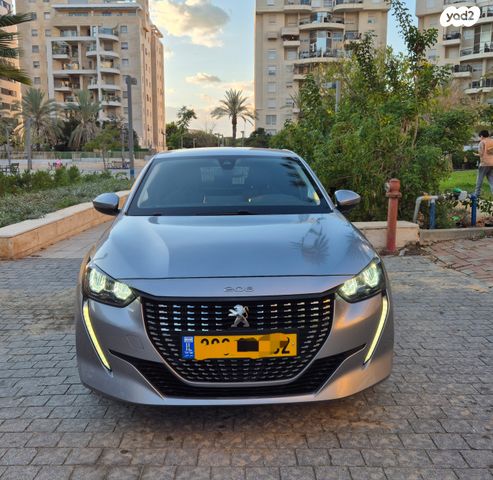 מודעת רכב פיג'ו 208