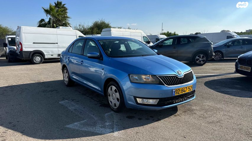 מודעת רכב סקודה ראפיד