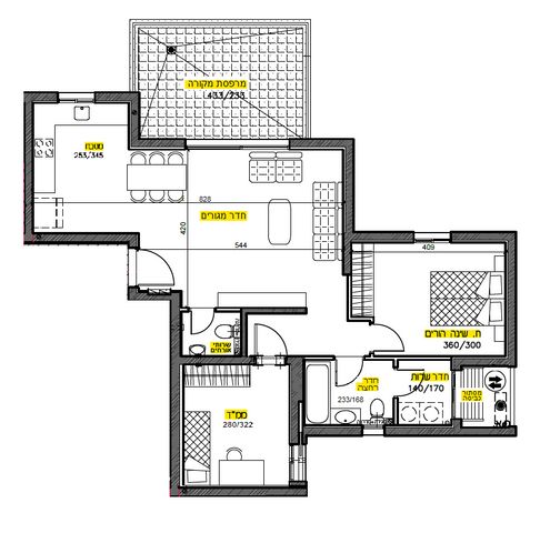 דירה, לאה גולדברג 10, חתני פרס ישראל, באר יעקב
