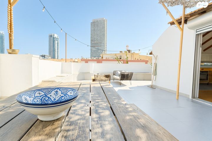 גג/ פנטהאוז, שלוש, נווה צדק, תל אביב יפו