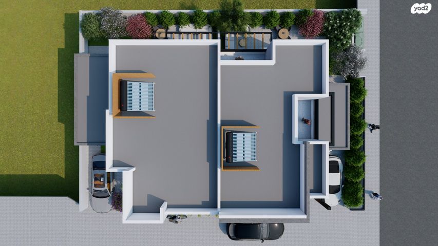 דו משפחתי, אהרון אהרונסון, ויצמן, חדרה