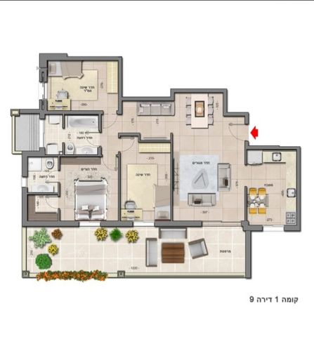 דירה, הרואה 1, טלמון, טלמון