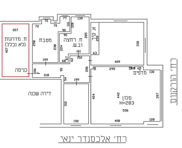 דירה, אלכסנדר ינאי, הצפון הישן - צפון, תל אביב יפו