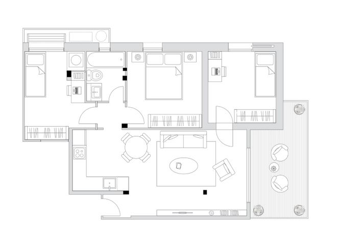 דירה, חיננית 4, יפו ד', גבעת התמרים, תל אביב יפו
