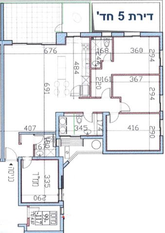 דירה, יונה וולך 7, גרין פארק החדשה, הוד השרון