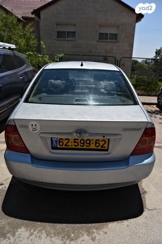 מודעת רכב טויוטה קורולה
