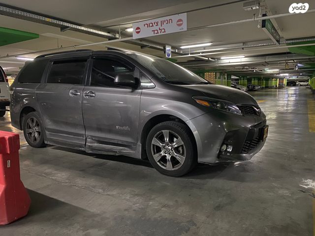 מודעת רכב טויוטה סיינה