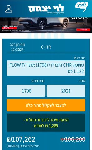 טויוטה C-HR