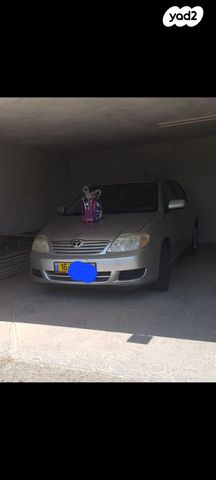 מודעת רכב טויוטה קורולה