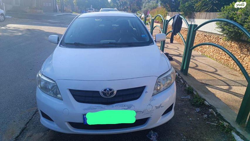 מודעת רכב טויוטה קורולה