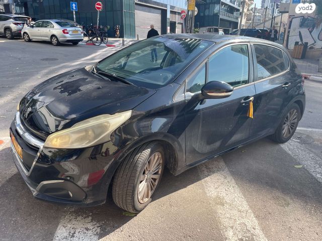 מודעת רכב פיג'ו 208