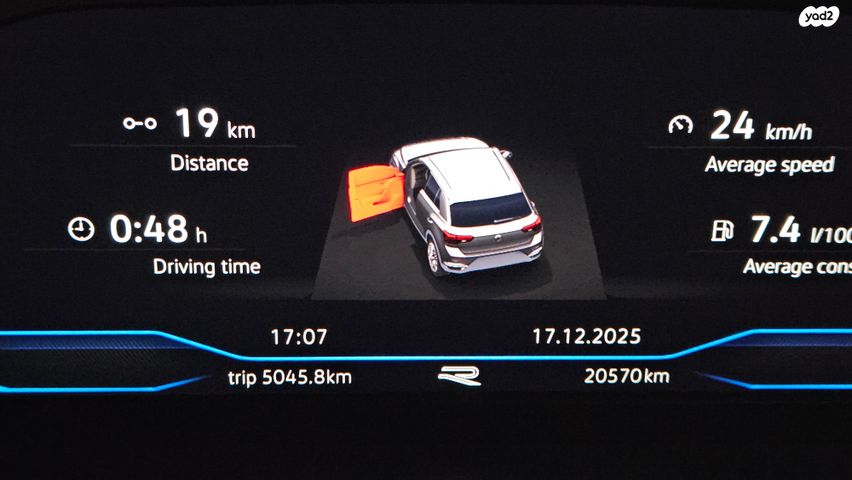 מודעת רכב פולקסווגן T-רוק