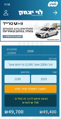 פיג'ו 2008