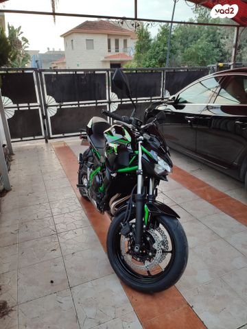 מודעת רכב קאוואסאקי Z650 abs