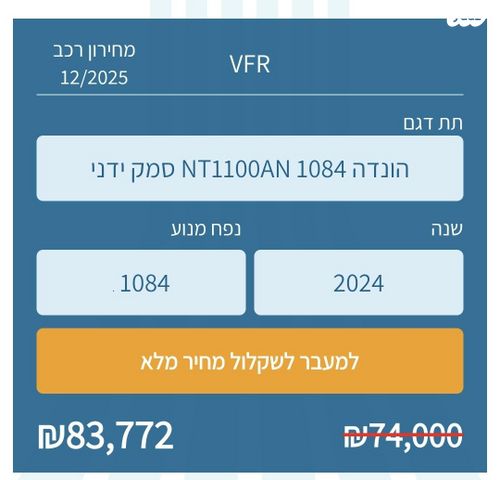 הונדה NT1100