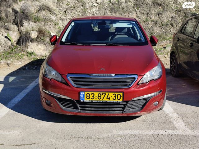 מודעת רכב פיג'ו 308