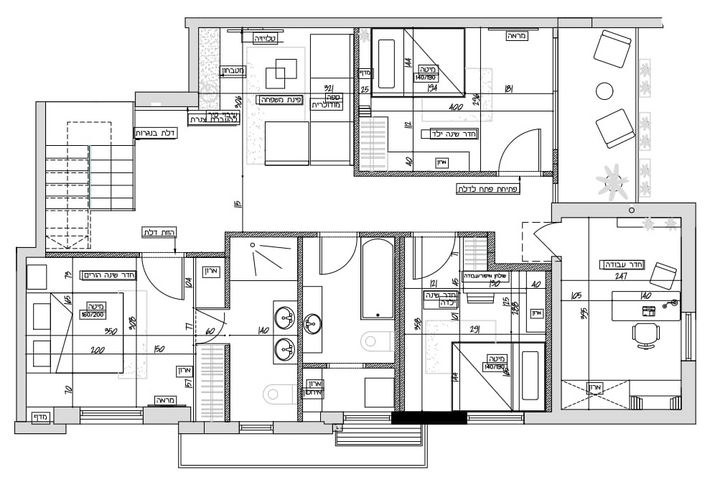 גג/ פנטהאוז, פועלי הרכבת, גבעתיים
